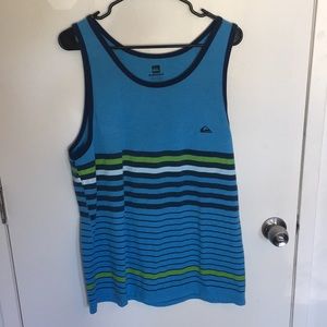 Ocean Blue Quiksilver Tank